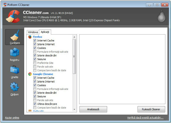 How to use Ccleaner