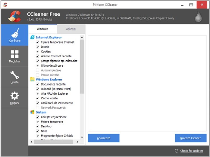 How to clean the file of useless files and programs