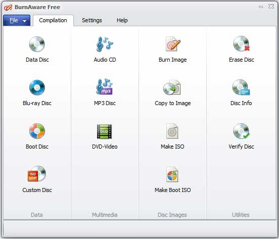5 free programs for inscribed CD/DVD