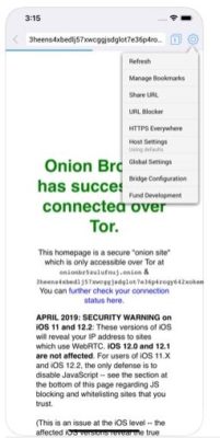 The Onion Browser from Apple