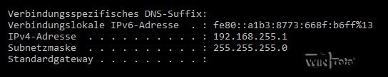 IP address without a router