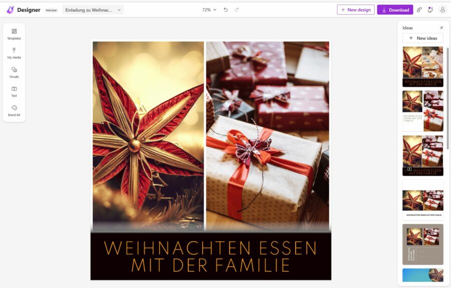 Editor IM Microsoft Designer