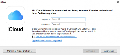 Registration with the Apple ID is required