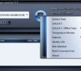Check the hard disk using the HDDSCAN program