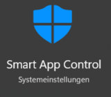 The control of intelligent apps from Windows 11 at a glance