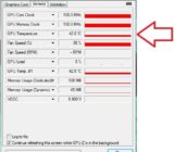 How to check the temperature from the video card