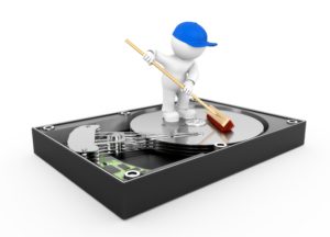 Clean the hard drive