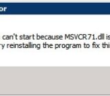 Msvcr71.dll for Windows